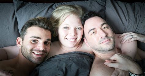 mmf bi|A man, his female partner and their male friend (I assume) (mmf, .